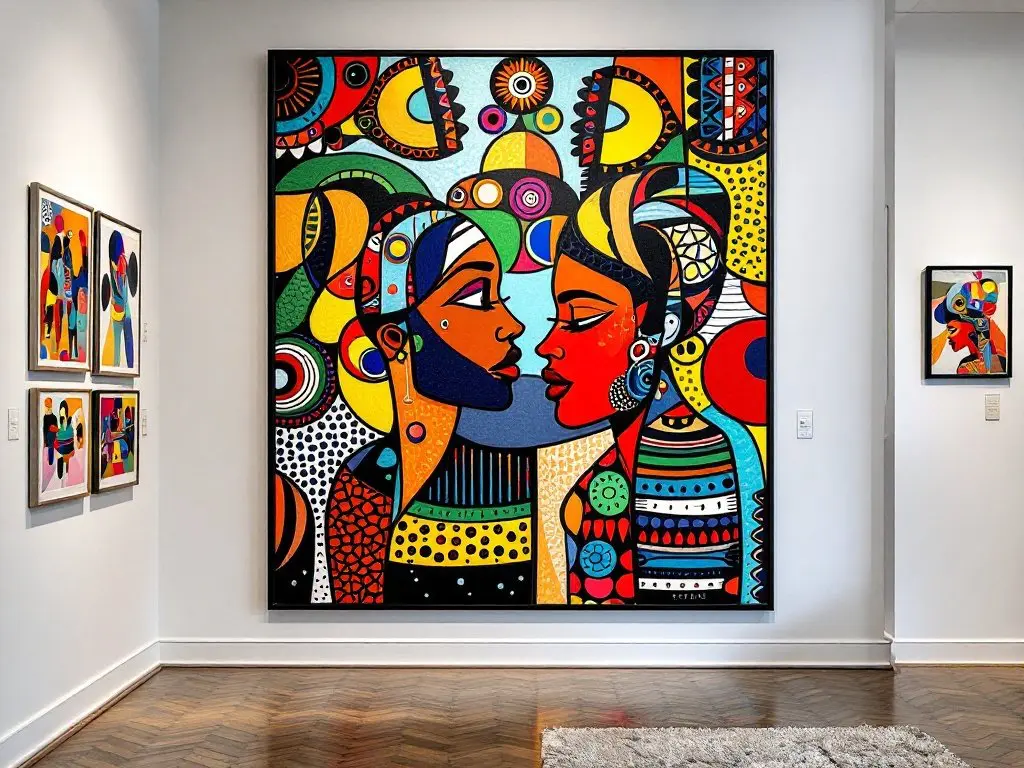 Contemporary art detail at MACAAL museum