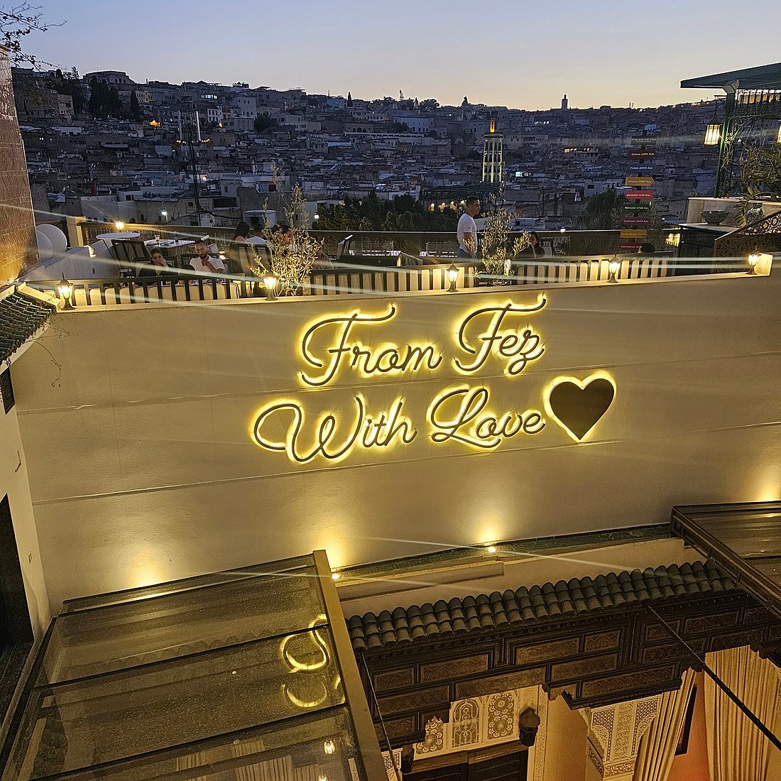 Historic architecture of Fez, an extension for couples visiting Morocco
