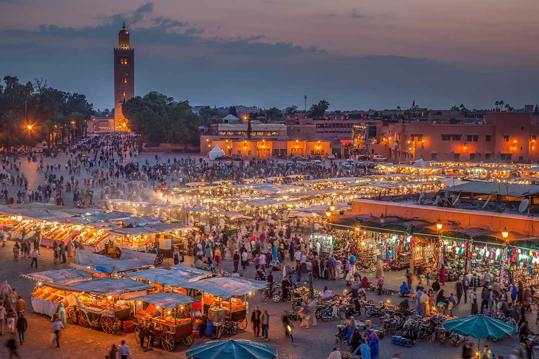 Guided orientation tour in the old medina of Marrakech
