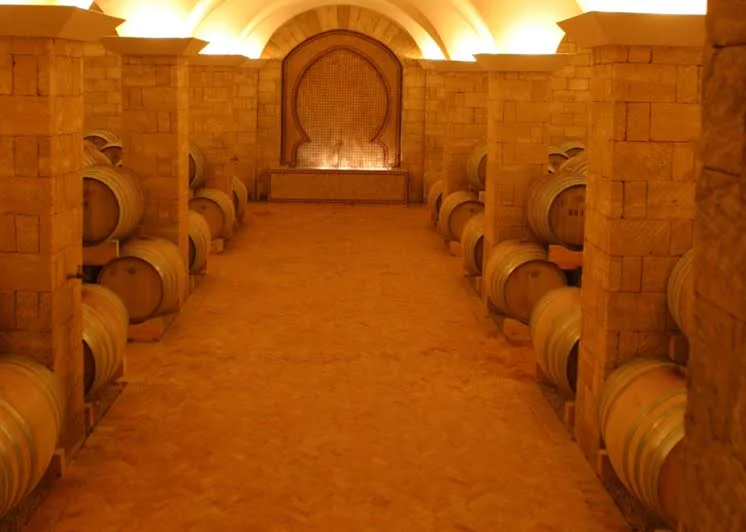 Aging casks at Ouled Thaleb